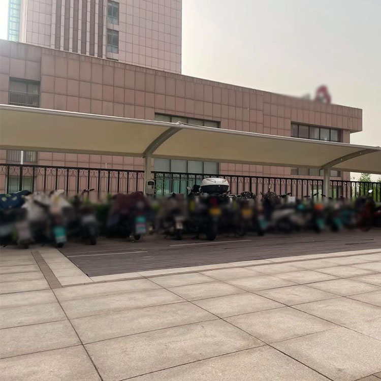 临汾膜结构电动车棚